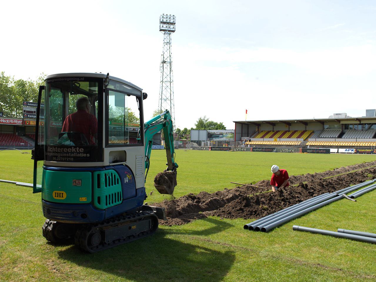 Beregeningsinstallatie Go Ahead Eagles 1