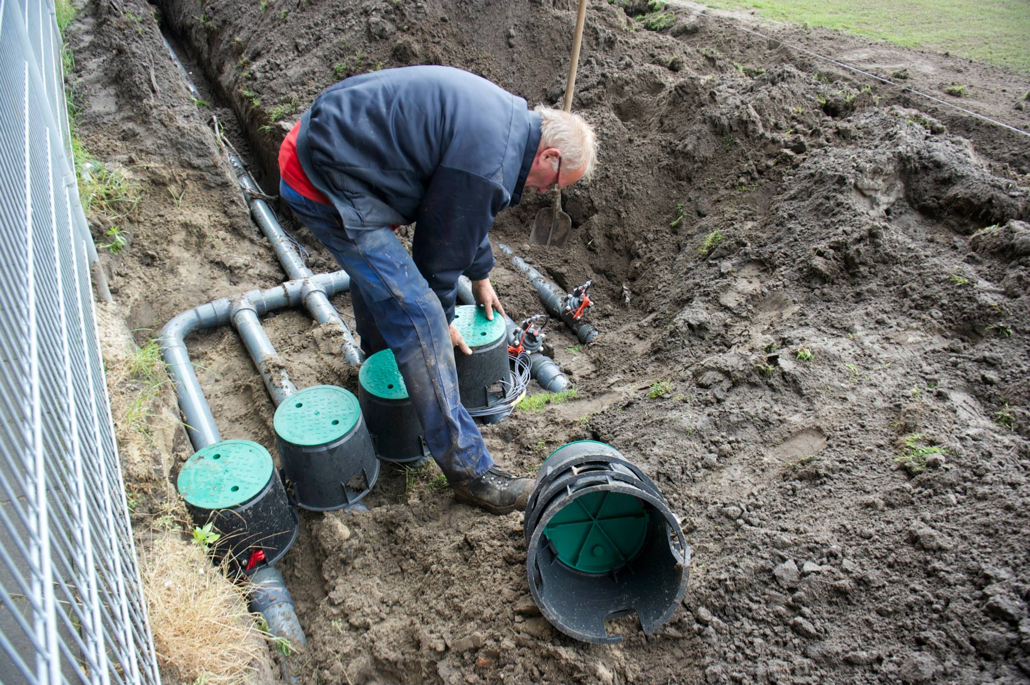 Beregeningsinstallatie Go Ahead Eagles 8