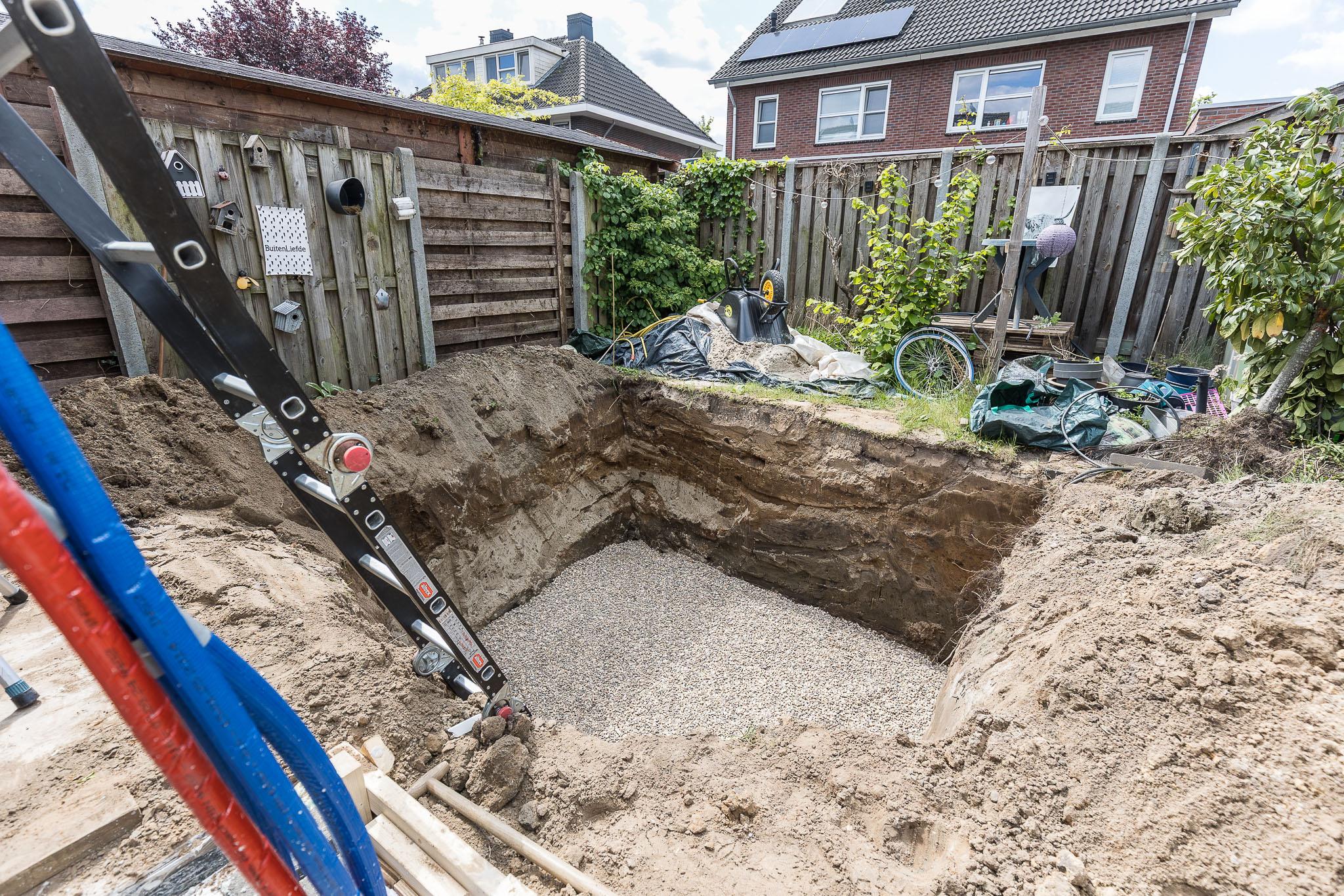 Regenwatersysteem – tankopstelling