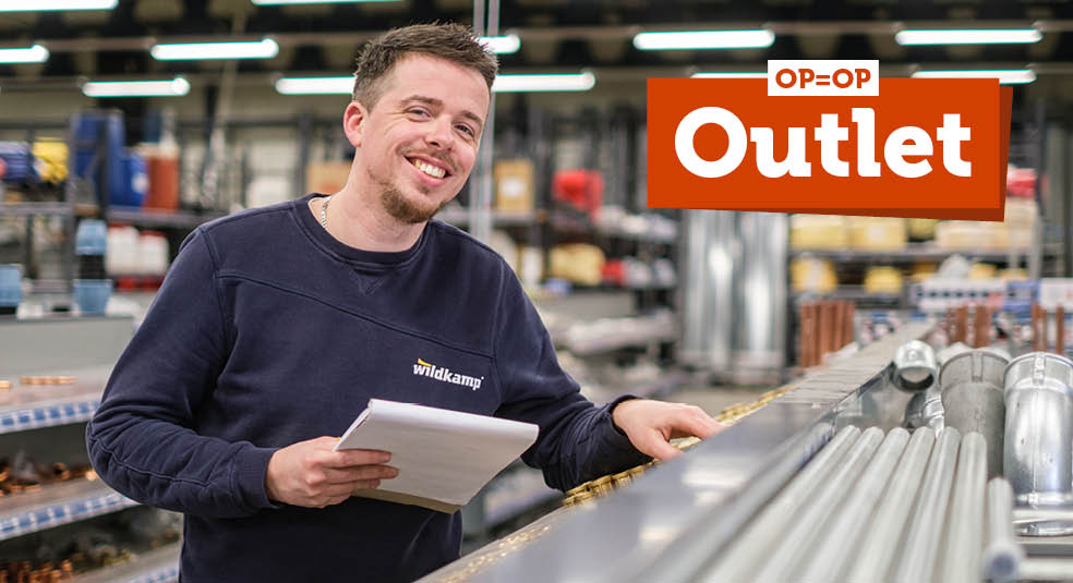 Outlet - nieuwe producten toegevoegd