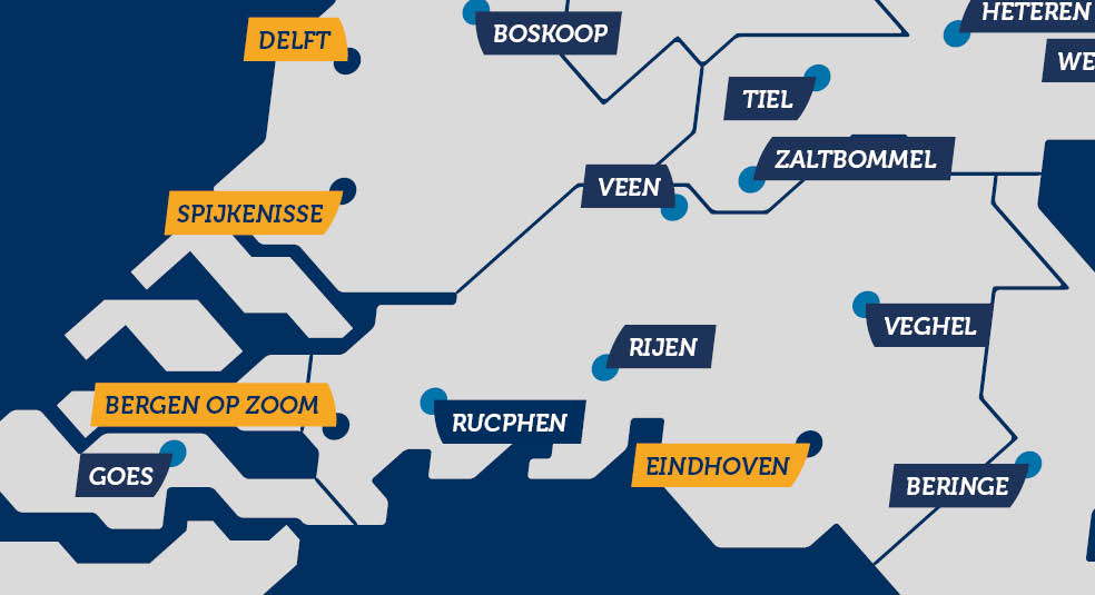 Nieuwe vestigingen!