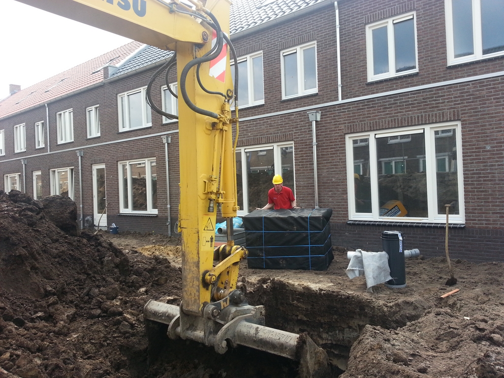 Infiltratie aanleg deventer 1