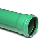 pvc afvoerbuis groen