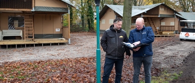 Nieuwe infra voor winterharde accommodaties | Camping Beringerzand